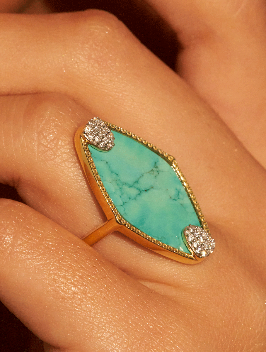 Bague Be Maad Mayan Turquoise