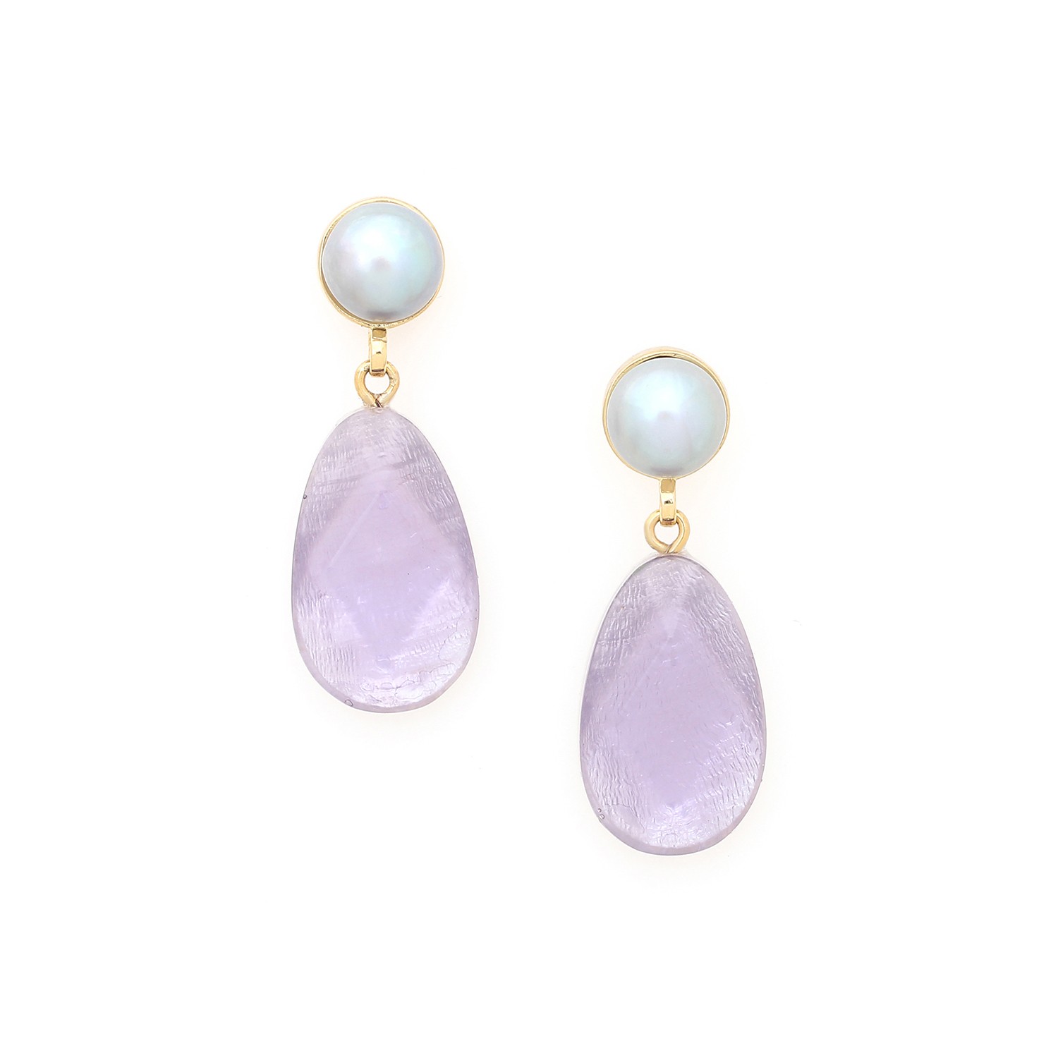Boucles d'oreilles Nature Bijoux Lavender