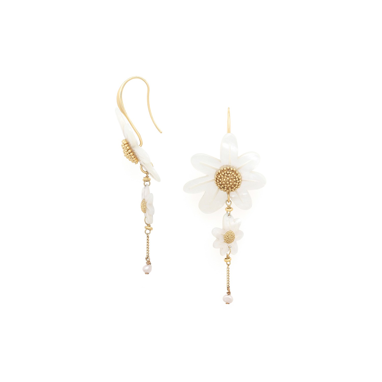 Boucles d'oreilles Franck HERVAL Marguerite