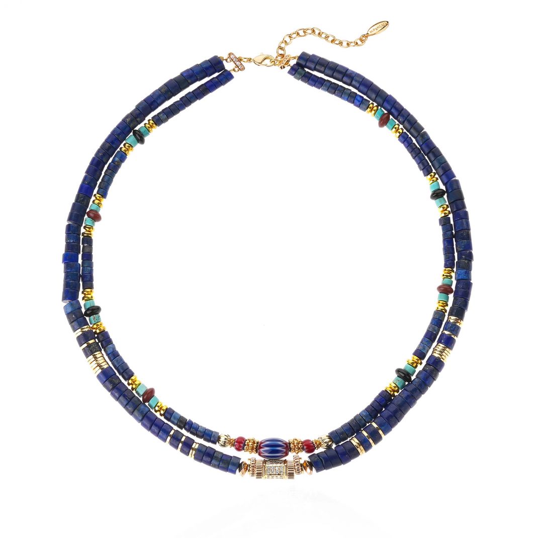 Collier Hipanema Bleu Klein