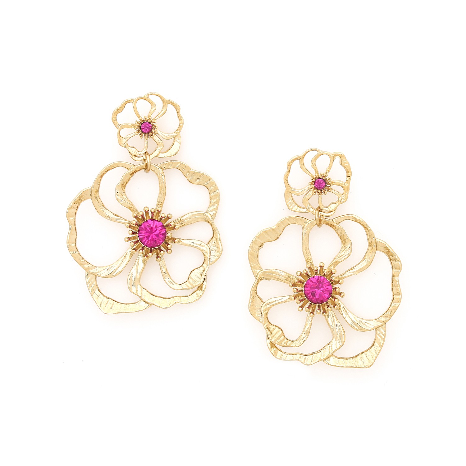 Boucles d'oreilles Franck HERVAL Poppy
