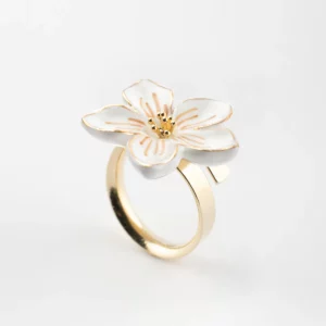 Bague Nach Fleur Blanche