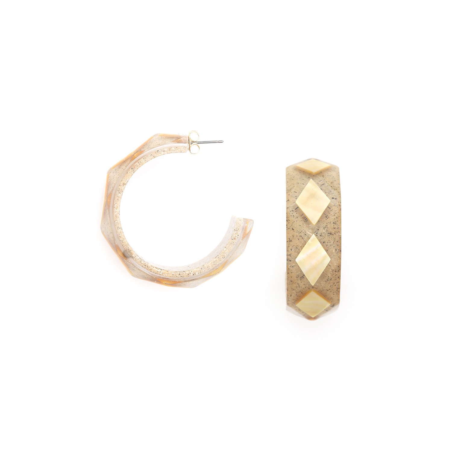 Boucles d'oreilles Nature Bijoux Golden Hour