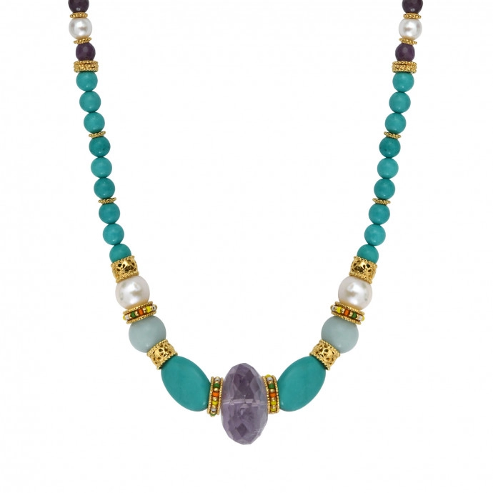 Collier Satellite Tiki