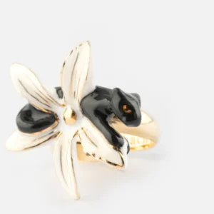 Bague Nach Fleur d'Erine et Panthère